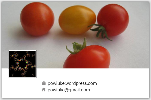 Pomidorai ant vizitinės